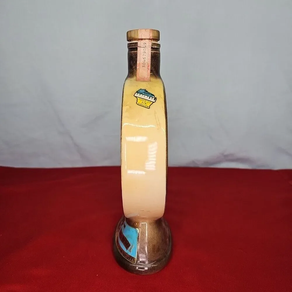 68' Jim Beam Decanter Bottle Kentucky Bourbon Whiskey 200th Anniversary